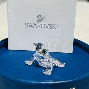 Swarovski Crystal Figurine 286313 Baby Frog
